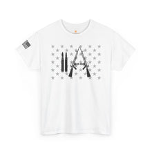 Load image into Gallery viewer, Patriotic '2A Bullets' Gun Tee — Second Amendment Shirt