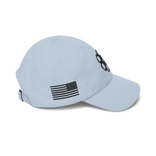 Load image into Gallery viewer, Distressed American Flag Dad Cap - Vintage Patriotic Baseball Hat