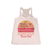 Load image into Gallery viewer, Suns Out Guns Out - Adult Womens Tank Top