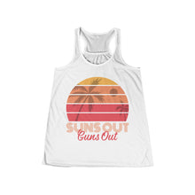 Load image into Gallery viewer, Suns Out Guns Out - Adult Womens Tank Top