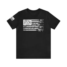 Load image into Gallery viewer, American Flag Gun - Adult Men's and Women's (Unisex) T-Shirt