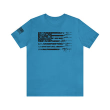 Load image into Gallery viewer, American Flag Gun - Adult Men's and Women's (Unisex) T-Shirt