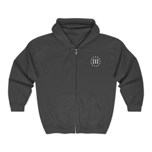 Load image into Gallery viewer, Defend the 2nd Amendment Zip Hoodie — Pro-Second Amendment Full-Zip Sweatshirt