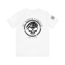 Load image into Gallery viewer, Sic Semper Tyrannis - Est 1776 - Adult Mens T-Shirt