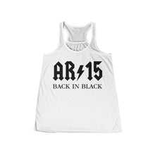 Load image into Gallery viewer, AR/15 - Back In Black - Adult Womens Tank Top