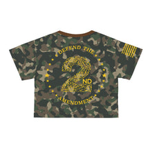 Load image into Gallery viewer, Defend the 2nd Amendment - Adult Womens Cropped T-Shirt (LIMITED EDITION)