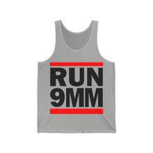 Load image into Gallery viewer, RUN 9MM - Men's Sleeveless Performance Tee.