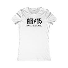 Load image into Gallery viewer, AR/15 - Back In Black - Adult Women's T-Shirt