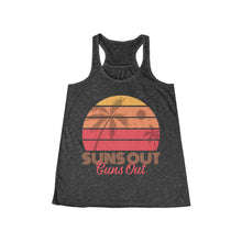Load image into Gallery viewer, Suns Out Guns Out - Adult Womens Tank Top