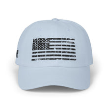 Load image into Gallery viewer, Distressed American Flag Dad Cap - Vintage Patriotic Baseball Hat