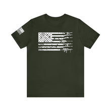 Load image into Gallery viewer, American Flag Gun - Adult Men's and Women's (Unisex) T-Shirt