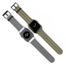 Load image into Gallery viewer, American Flag (Muted Olive Drab) - Apple Watch Band