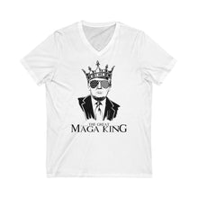 Load image into Gallery viewer, MAGA King - Men's Lightweight V-Neck Tee