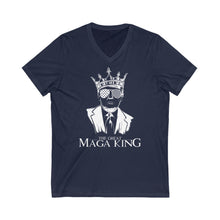 Load image into Gallery viewer, MAGA King - Men's Lightweight V-Neck Tee