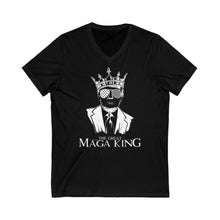 Load image into Gallery viewer, MAGA King - Men's Lightweight V-Neck Tee