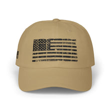 Load image into Gallery viewer, Distressed American Flag Dad Cap - Vintage Patriotic Baseball Hat
