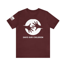 Load image into Gallery viewer, Save Our Children - Hands - Adult Men's and Women's (Unisex) T-Shirt