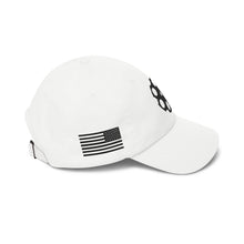 Load image into Gallery viewer, Distressed American Flag Dad Cap - Vintage Patriotic Baseball Hat