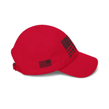 Load image into Gallery viewer, Distressed American Flag Dad Cap - Vintage Patriotic Baseball Hat