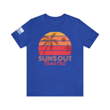 Load image into Gallery viewer, Suns Out Guns Out - Adult Men's and Women's (Unisex) T-Shirt