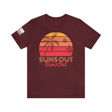 Load image into Gallery viewer, Suns Out Guns Out - Adult Men's and Women's (Unisex) T-Shirt