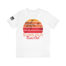Load image into Gallery viewer, Suns Out Guns Out - Adult Men's and Women's (Unisex) T-Shirt