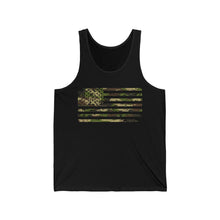 Load image into Gallery viewer, Distressed Camo Flag - Women's Tank Top
