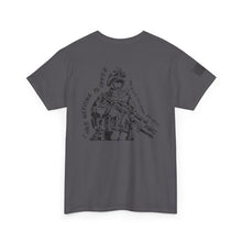 Load image into Gallery viewer, Nothing To Offer Soldier T-Shirt — Military Graphic Tee for Adults