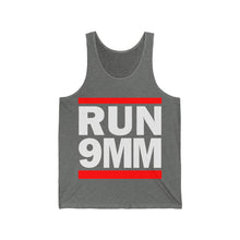 Load image into Gallery viewer, RUN 9MM - Men's Sleeveless Performance Tee.