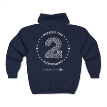 Load image into Gallery viewer, Defend the 2nd Amendment Zip Hoodie