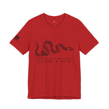 Load image into Gallery viewer, Join or Die - OG - Classic Jersey Short Sleeve Tee