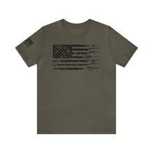 Load image into Gallery viewer, American Flag Gun - Adult Men's and Women's (Unisex) T-Shirt