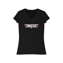 Load image into Gallery viewer, Rooster - Women's Jersey Short Sleeve V-Neck Tee