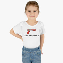 Load image into Gallery viewer, Come and Take it - NES Zapper - Infant Baby Onsie