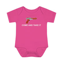 Load image into Gallery viewer, Come and Take it - NES Zapper - Infant Baby Onsie