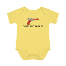Load image into Gallery viewer, Come and Take it - NES Zapper - Infant Baby Onsie