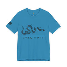 Load image into Gallery viewer, Join or Die - OG - Classic Jersey Short Sleeve Tee
