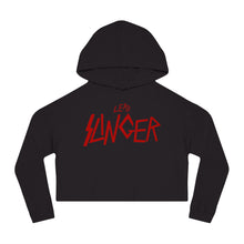 Load image into Gallery viewer, Lead Slinger - Adult Women&#39;s Crop Hoodie
