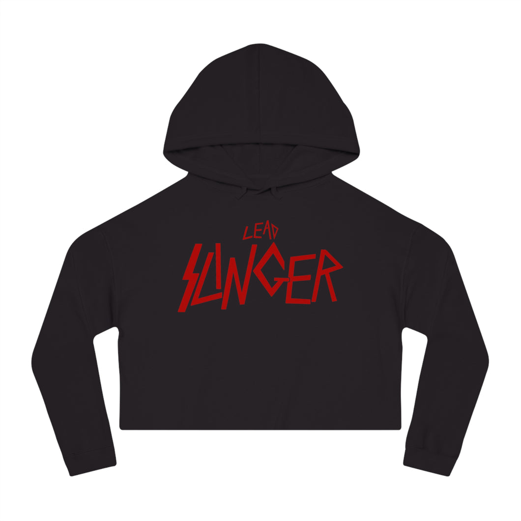 Lead Slinger - Adult Women's Crop Hoodie