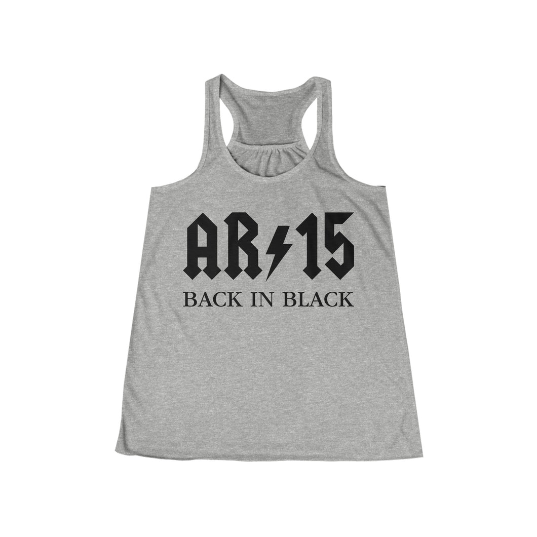 AR/15 - Back In Black - Adult Womens Tank Top