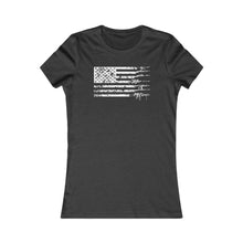 Load image into Gallery viewer, American Flag Gun Shirt - Adult Womens T-Shirt
