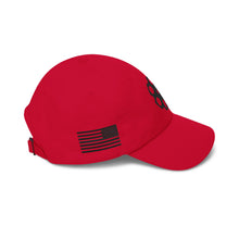 Load image into Gallery viewer, Distressed American Flag Dad Cap - Vintage Patriotic Baseball Hat
