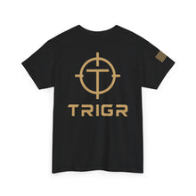 Load image into Gallery viewer, TRIGR Logo Tee - Target Cross Symbol Graphic T-Shirt
