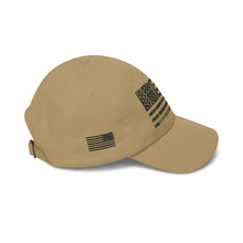 Load image into Gallery viewer, Distressed American Flag Dad Cap - Vintage Patriotic Baseball Hat
