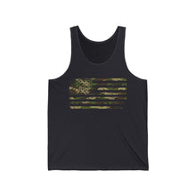 Load image into Gallery viewer, Distressed Camo Flag - Women&#39;s Tank Top
