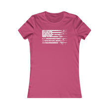 Load image into Gallery viewer, American Flag Gun Shirt - Adult Womens T-Shirt
