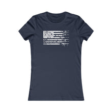 Load image into Gallery viewer, American Flag Gun Shirt - Adult Womens T-Shirt
