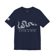 Load image into Gallery viewer, Join or Die - OG - Classic Jersey Short Sleeve Tee
