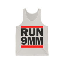 Load image into Gallery viewer, RUN 9MM - Men&#39;s Sleeveless Performance Tee.
