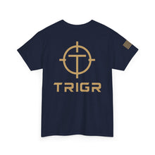 Load image into Gallery viewer, TRIGR Logo Tee - Target Cross Symbol Graphic T-Shirt
